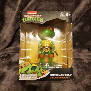 Teenage Mutant Ninja Turtles "Michaelangelo" 6 Inch Bobble Head Figure